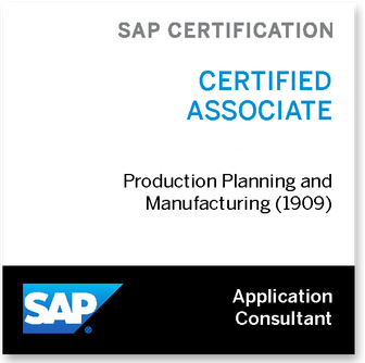 SAP Certified Associate - Production Planning and Manufacturing