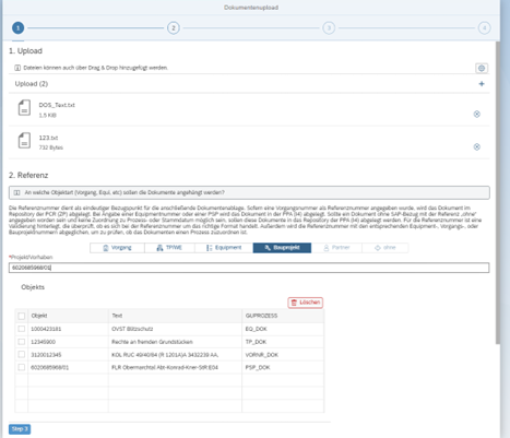 SAPUI5 Dokumentenupload