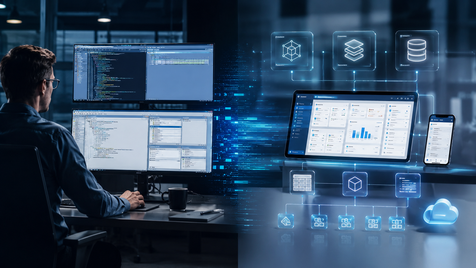 Vergleich zwischen klassischer ABAP-Entwicklung und modernem SAP RAP Entwicklungsmodell