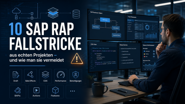 SAP RAP Fallstricke aus echten Projekten – typische Probleme und Best Practices